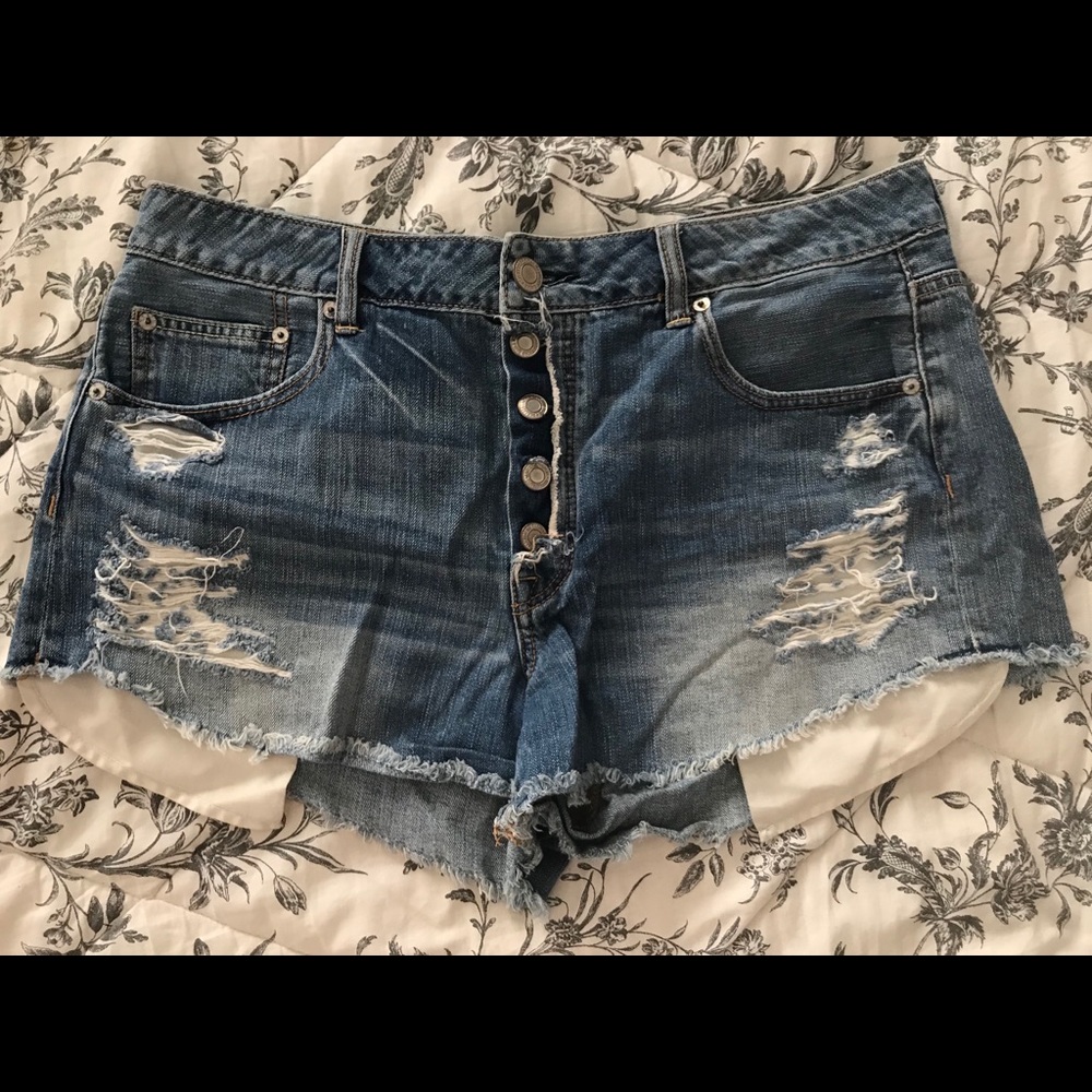 American eagle jean shorts